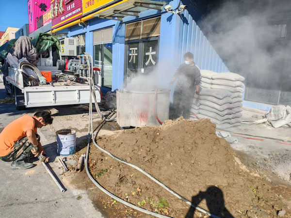 三更罗镇顶管注浆加固